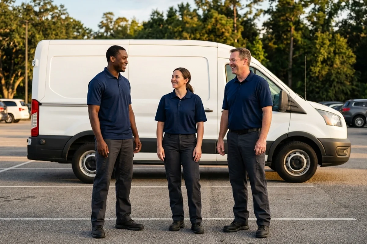 Hydro Clean janitorial team